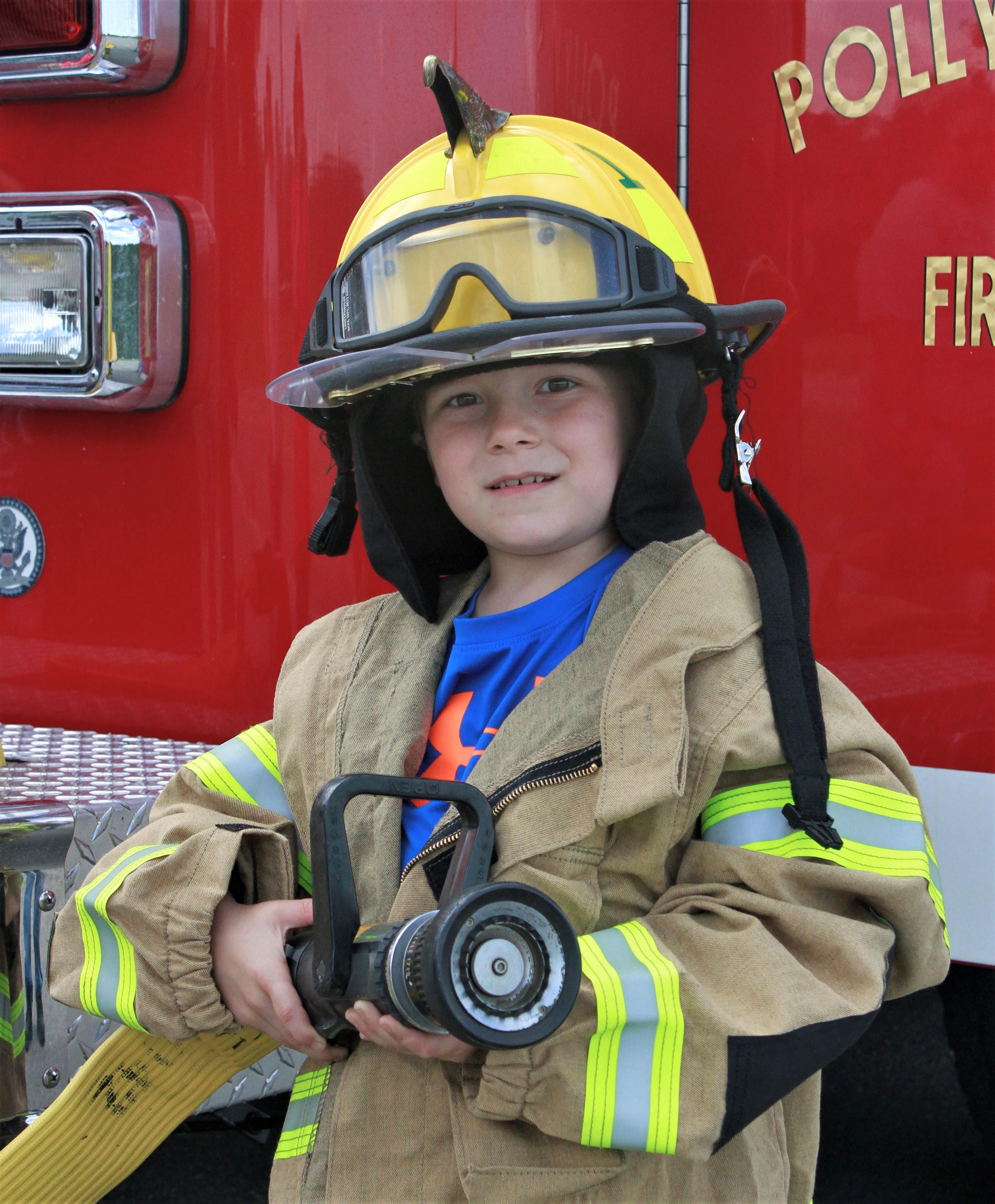 PIC OF THE DAY: Future Firefighter