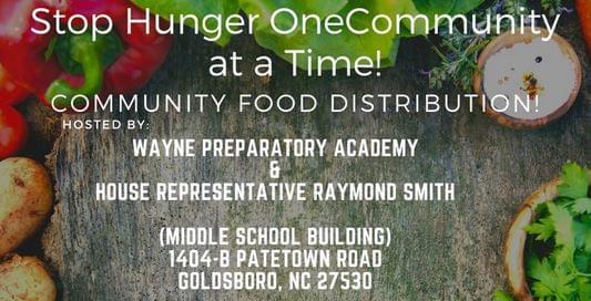 Community Food Distribution Being Held Saturday