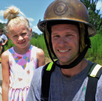 PIC OF THE DAY: Firefighting Dad Is Daughter’s Hero