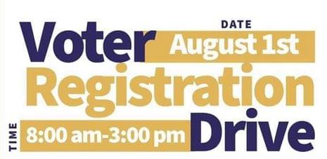 Voter Registration Drive This Saturday