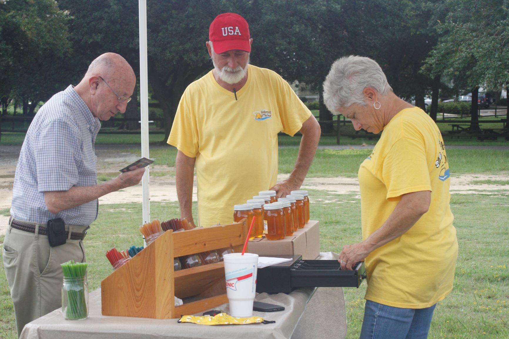 Beekeepers Sell Local Honey