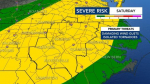 Weakening Laura Will Bring Severe Weather Risk To NC This Weekend