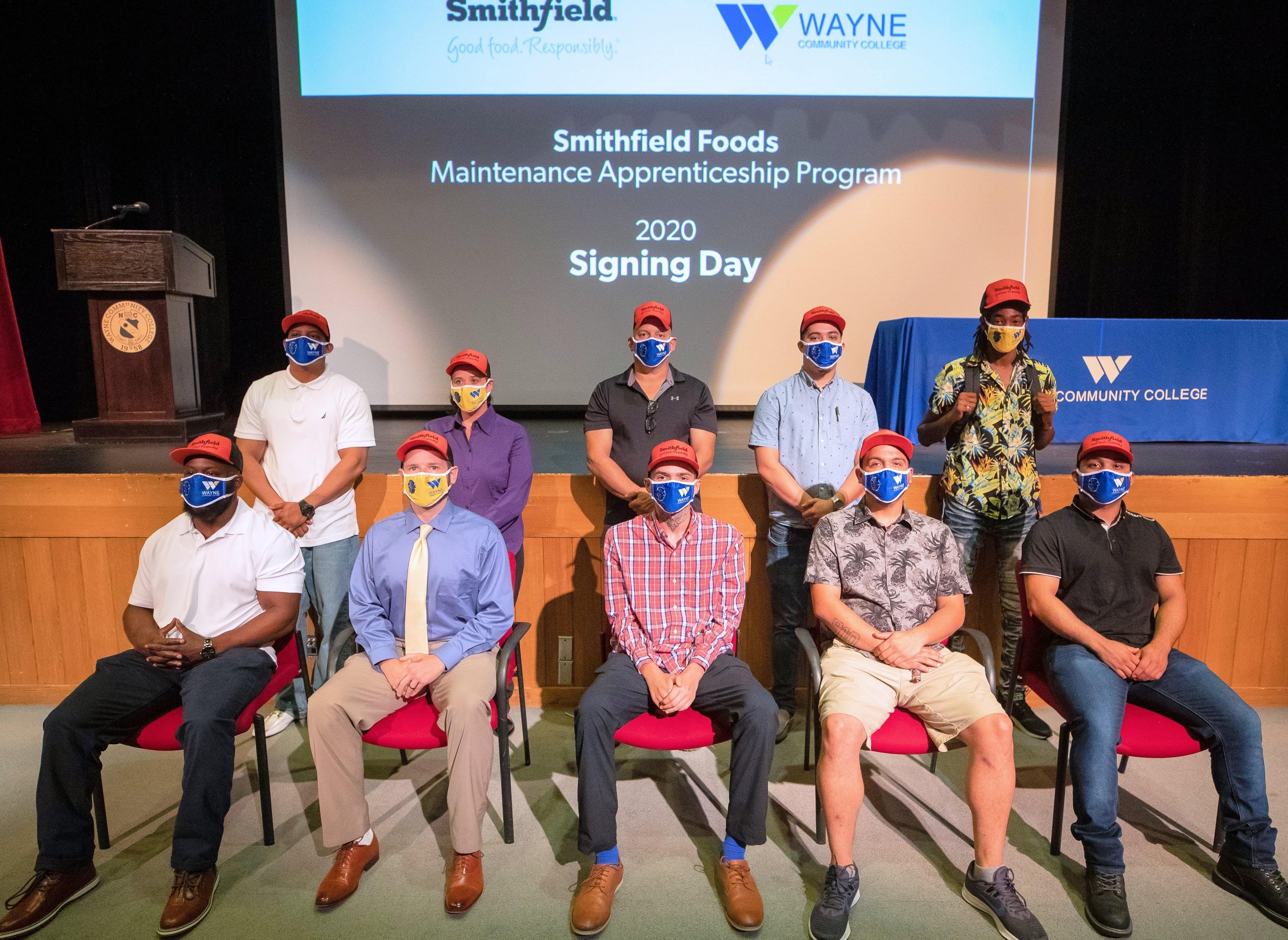 WCC, Smithfield Foods Sign Second Cohort of Apprentices