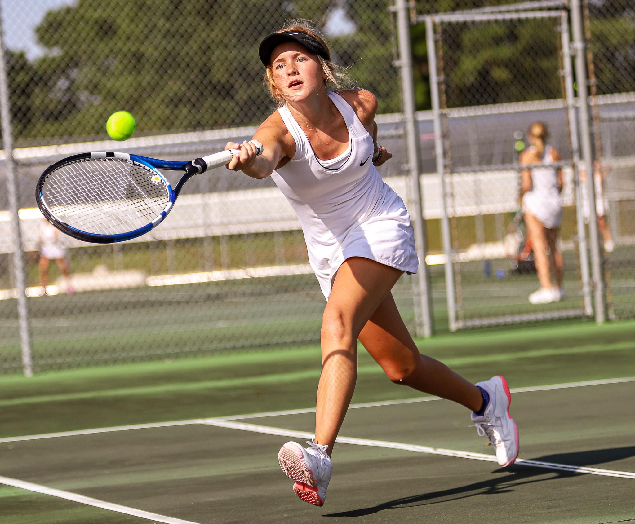 Wayne Country Day Girls’ Tennis Team Opens Its Season (PHOTO GALLERY)