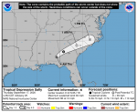 Downgraded Sally Continues Toward N.C.