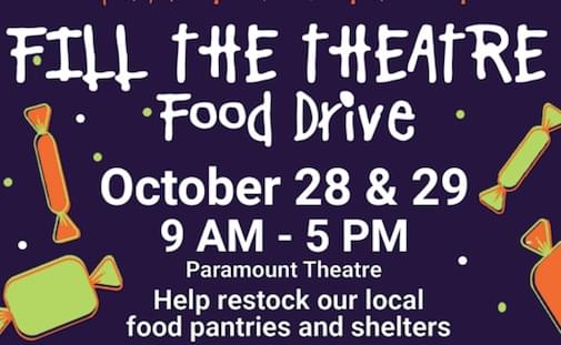 Help “Fill The Theatre” Today & Thursday