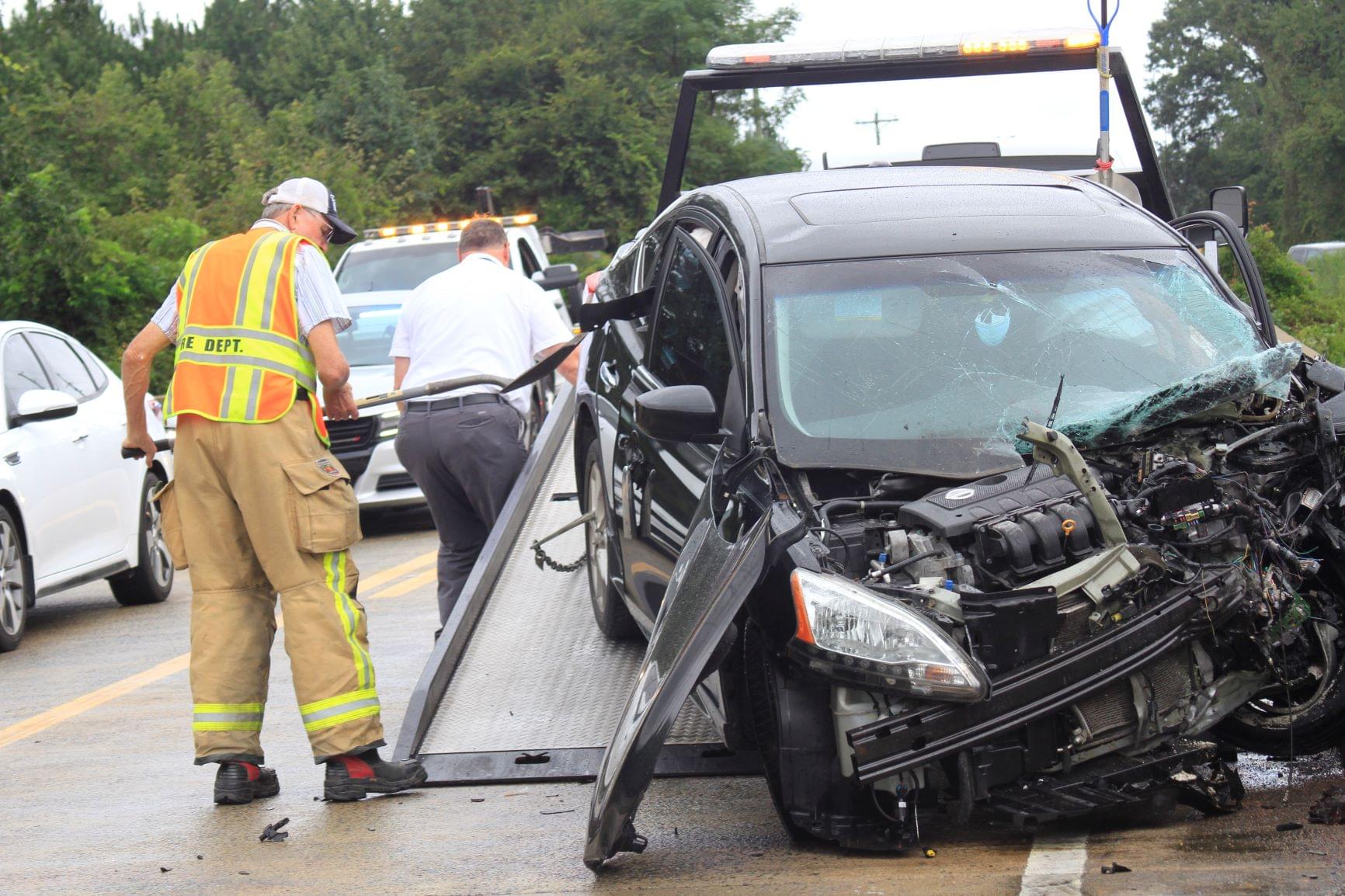 Head-On Crash Sends Drivers To The Hospital (PHOTO GALLERY)