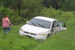 Vehicles Sideswipe One Another On Arrington Bridge Rd. (PHOTOS)
