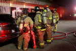 Blaze At Mar-Mac Barber Shop (PHOTO GALLERY)