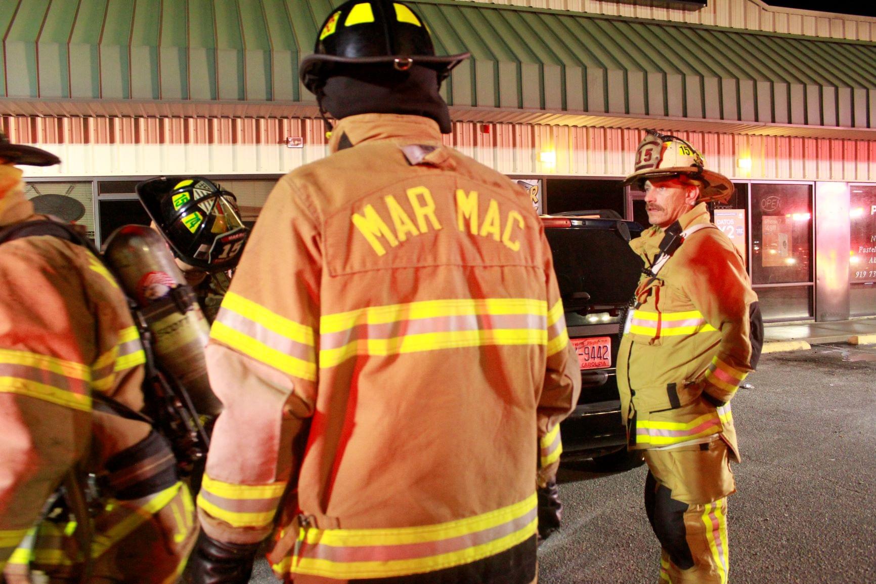 Blaze At MarMac Barber Shop (PHOTO GALLERY) Goldsboro Daily News