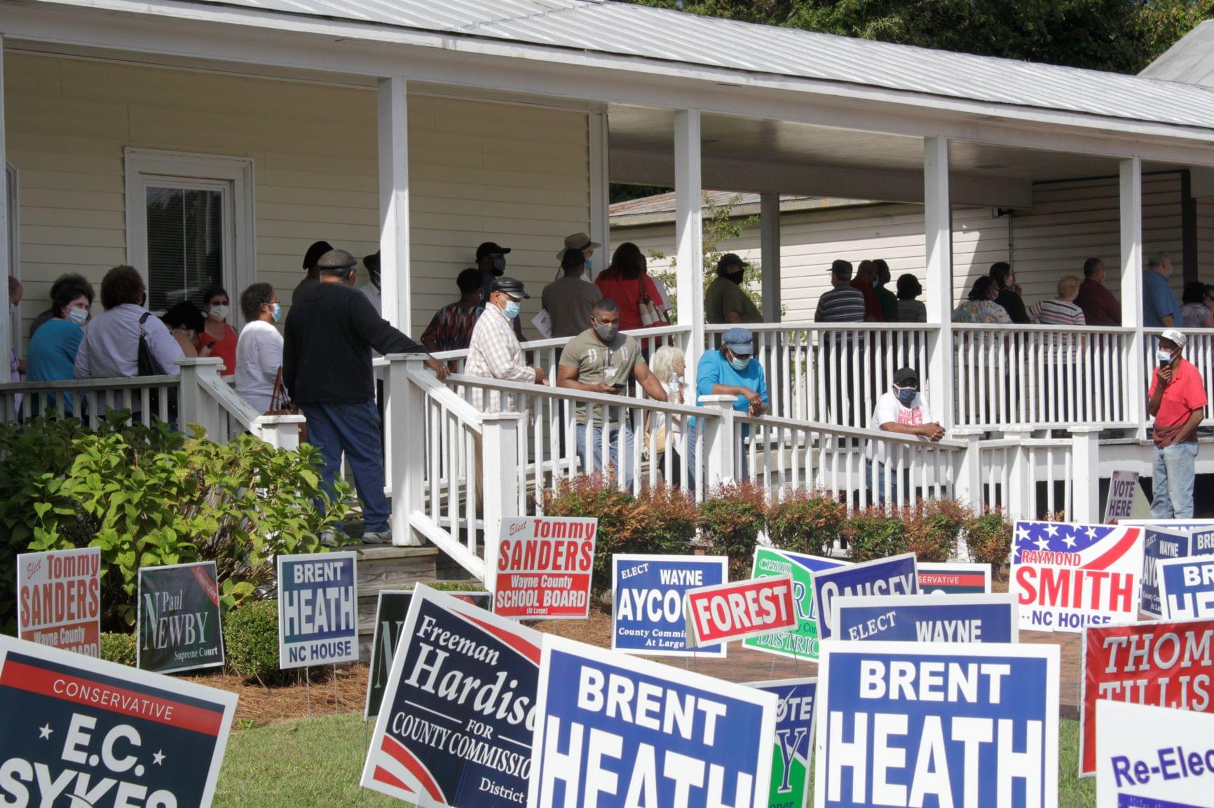 Early Voting Off To Busy Start In Wayne County