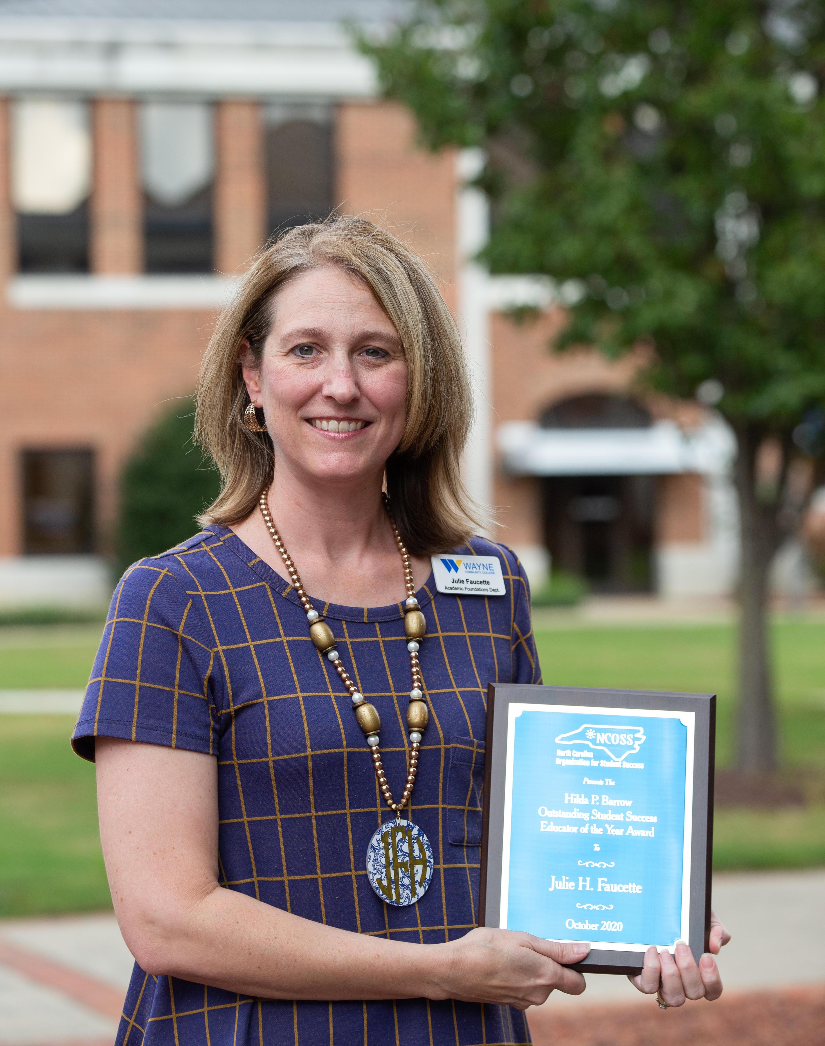 Faucette Named Outstanding Educator