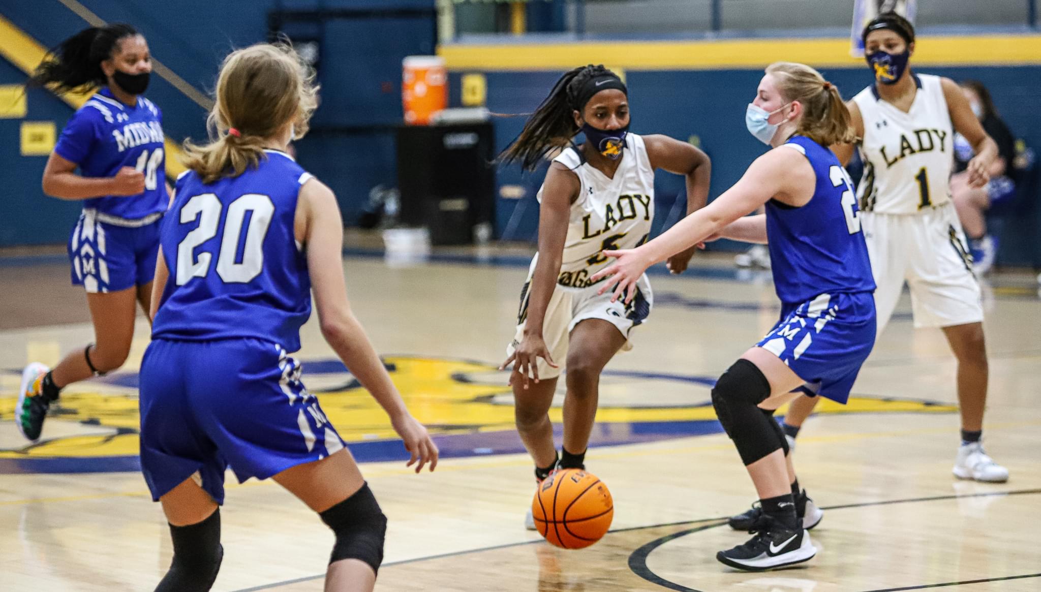 Girls Basketball: Goldsboro Holds Off Midway (PHOTO GALLERY)