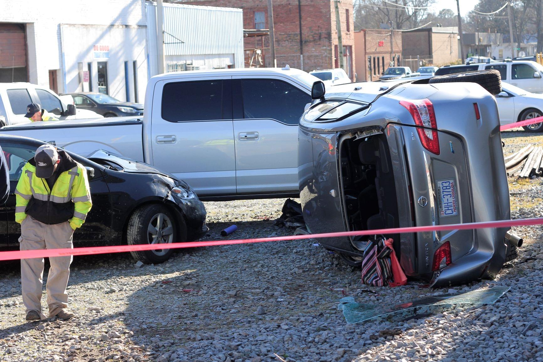 Train Strikes Vehicle In Fremont (PHOTO GALLERY