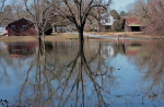 Water Overtakes Areas Near Seven Springs