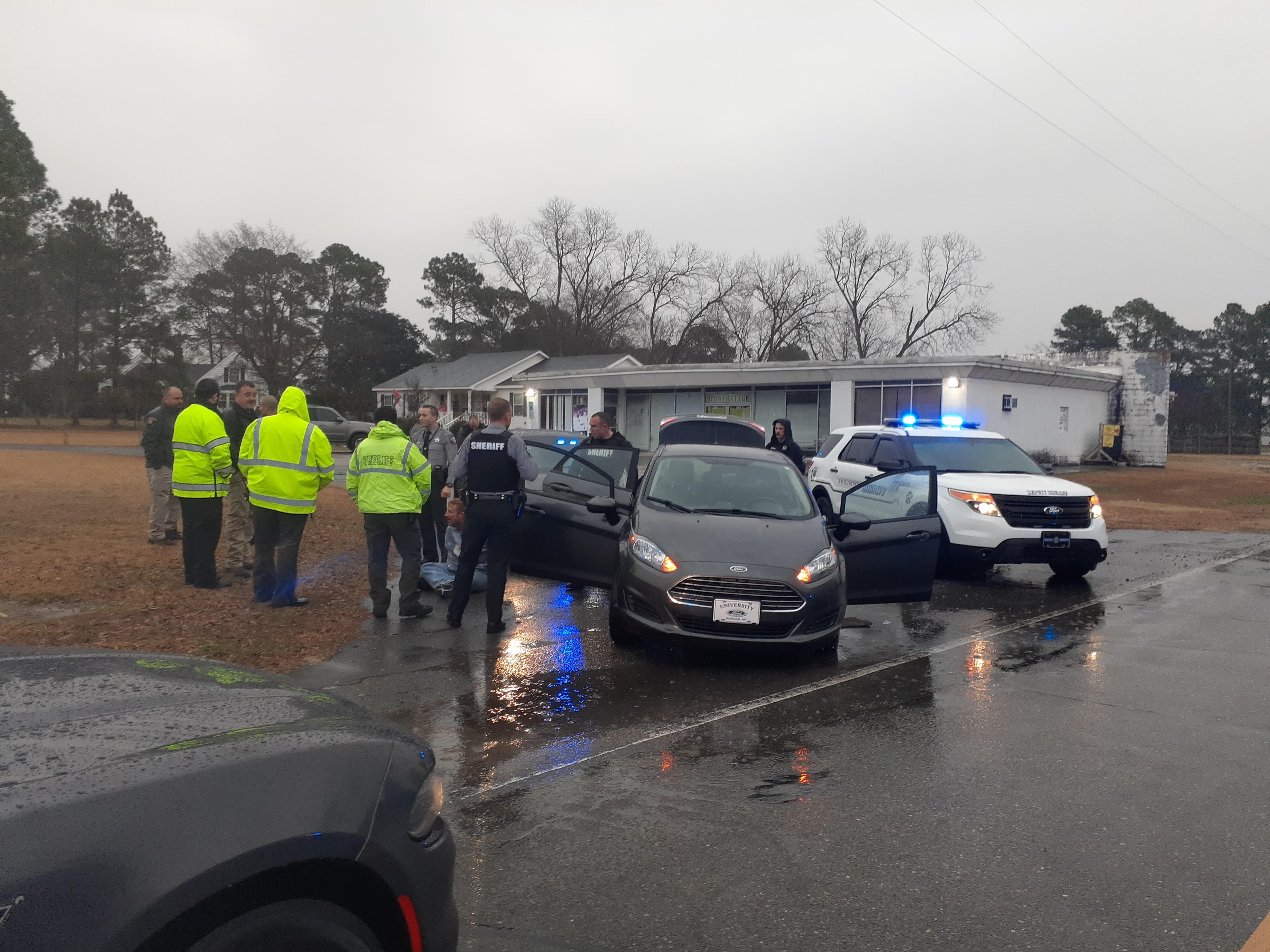 Sheriff’s Office Pursuit Ends In Mount Olive (PHOTO GALLERY)