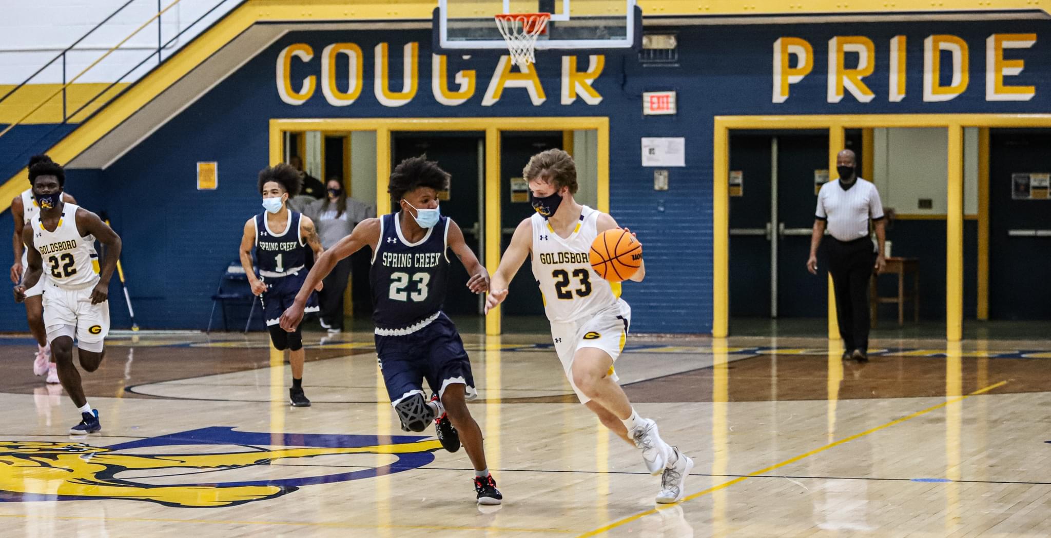 Boys Basketball: Goldsboro Bounces Back Against Spring Creek (PHOTO GALLERY)