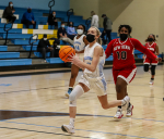 Girls Basketball: Golden Falcons Withstand Late New Bern Rally (PHOTO GALLERY)