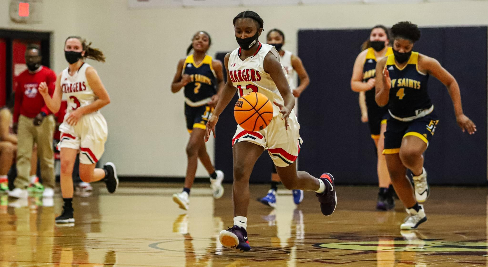 Girls Basketball: WCDS Wins Its Playoff Opener (PHOTO GALLERY)