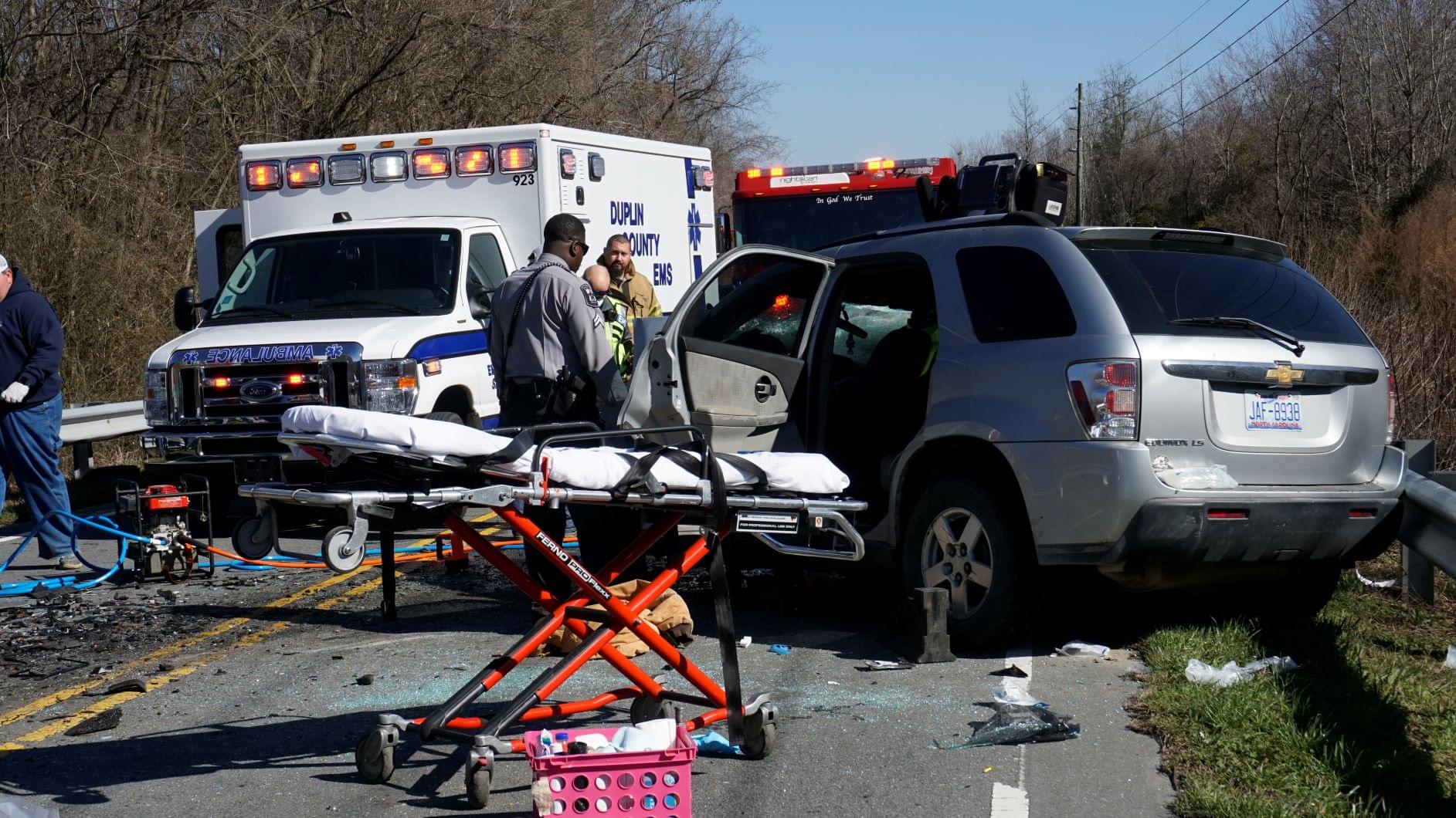 Multiple Injuries Reported In HeadOn Collision (PHOTO GALLERY