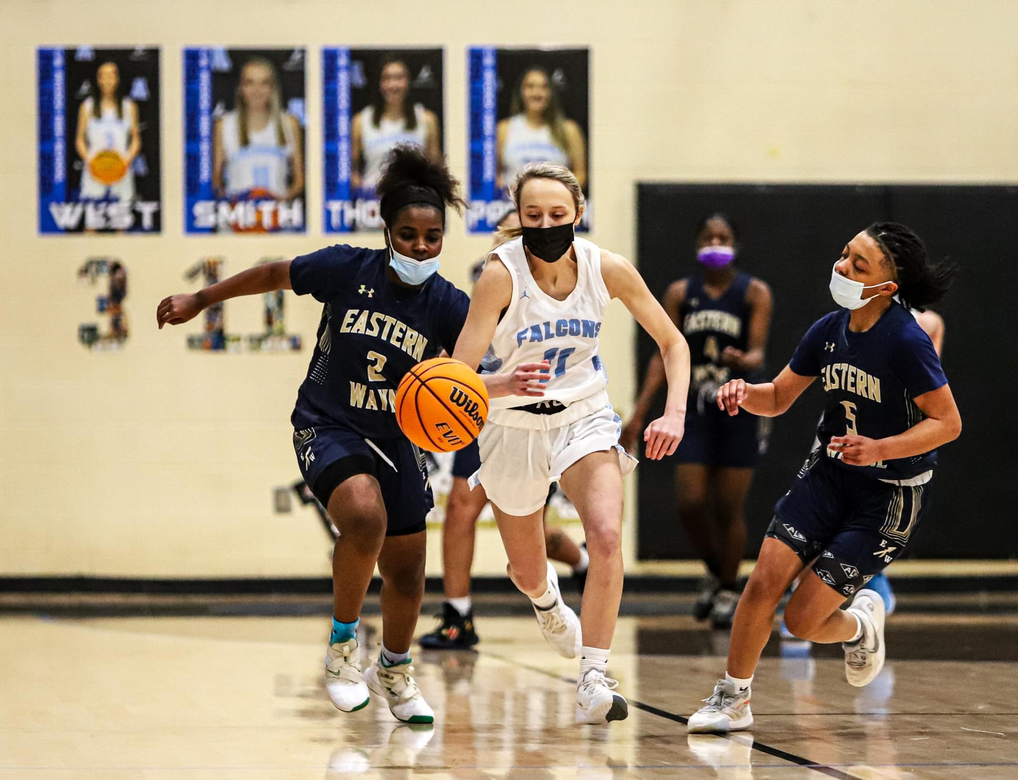 Girls Basketball: Golden Falcons Defeat Eastern Wayne On Senior Night (PHOTO GALLERY)