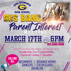 GHS Band To Hold Parent Interest Meeting