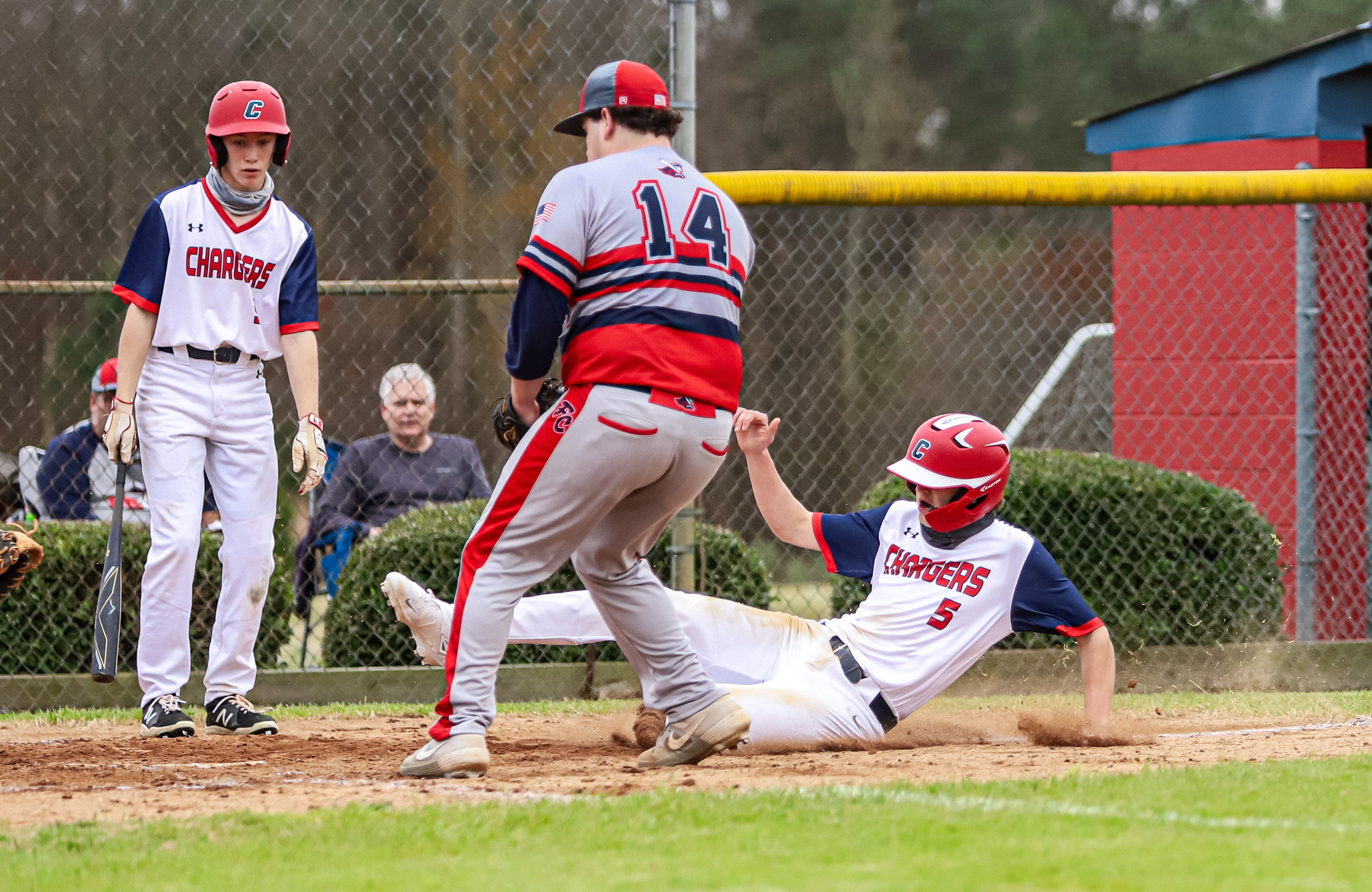 Baseball: WCDS Dominates Faith Christian School (PHOTO GALLERY)