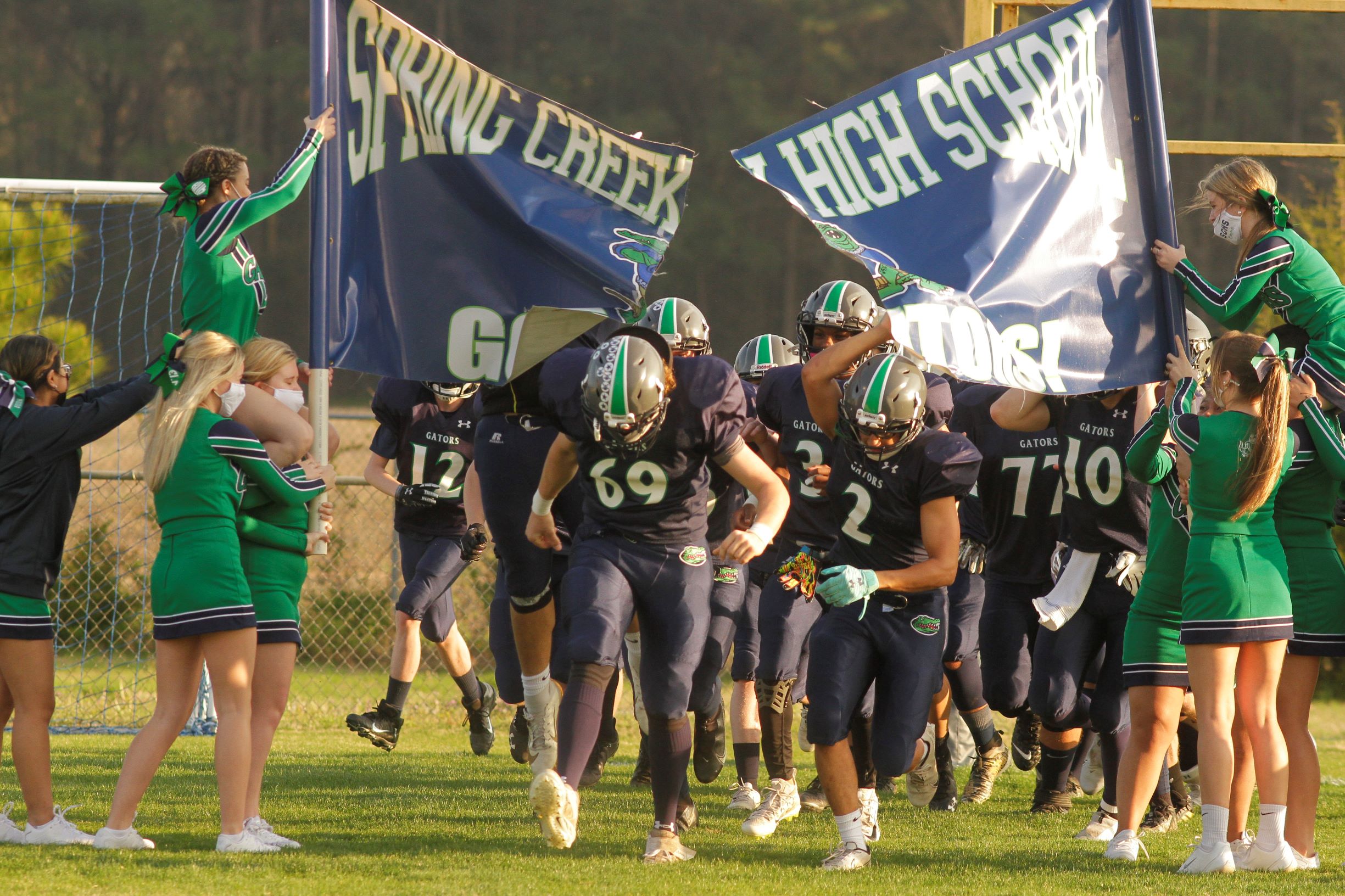 Football: Spring Creek Faces Off Against North Moore (PHOTO GALLERY)