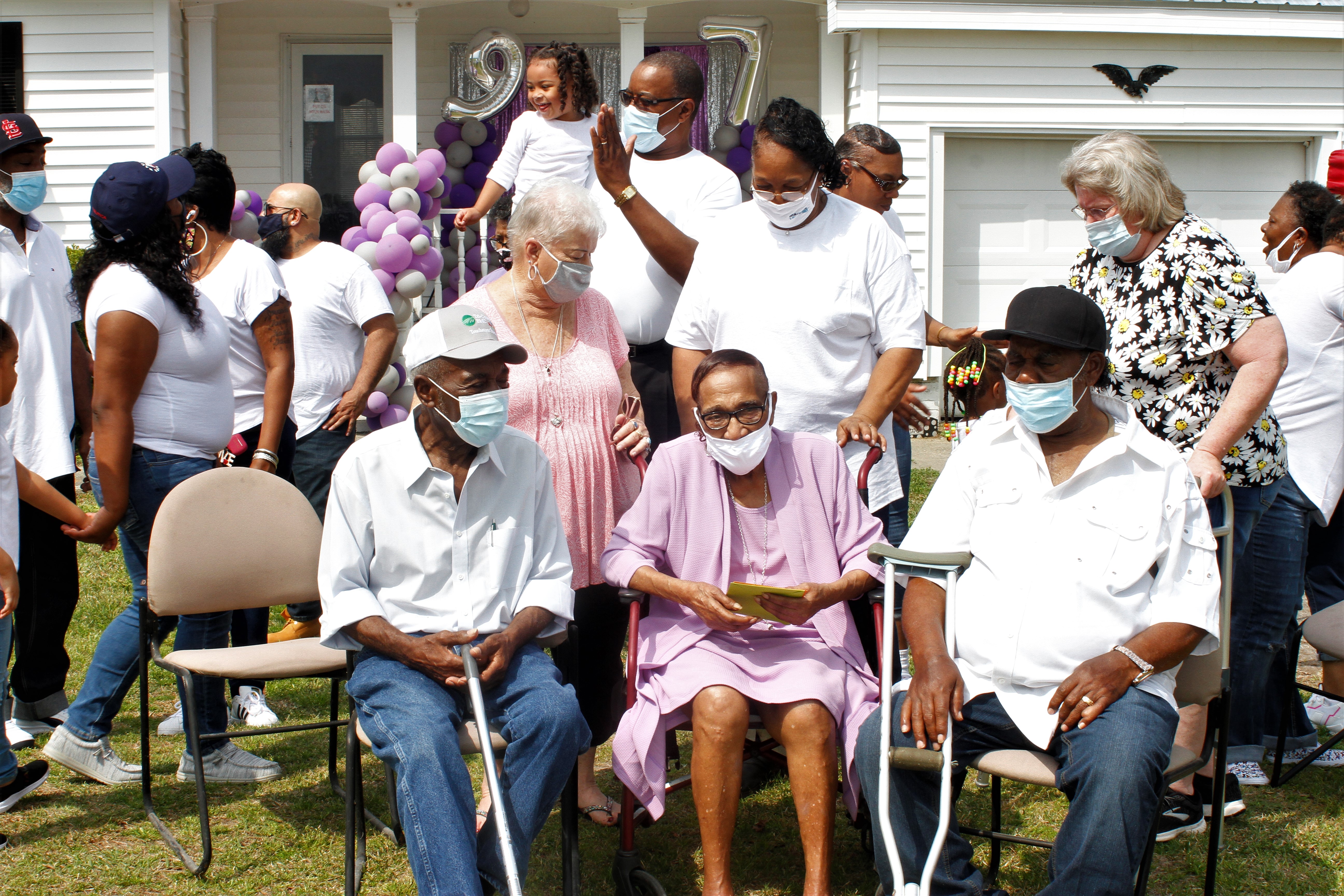 Residents Help A Role Model Celebrate Her 97th Birthday (PHOTO GALLERY)