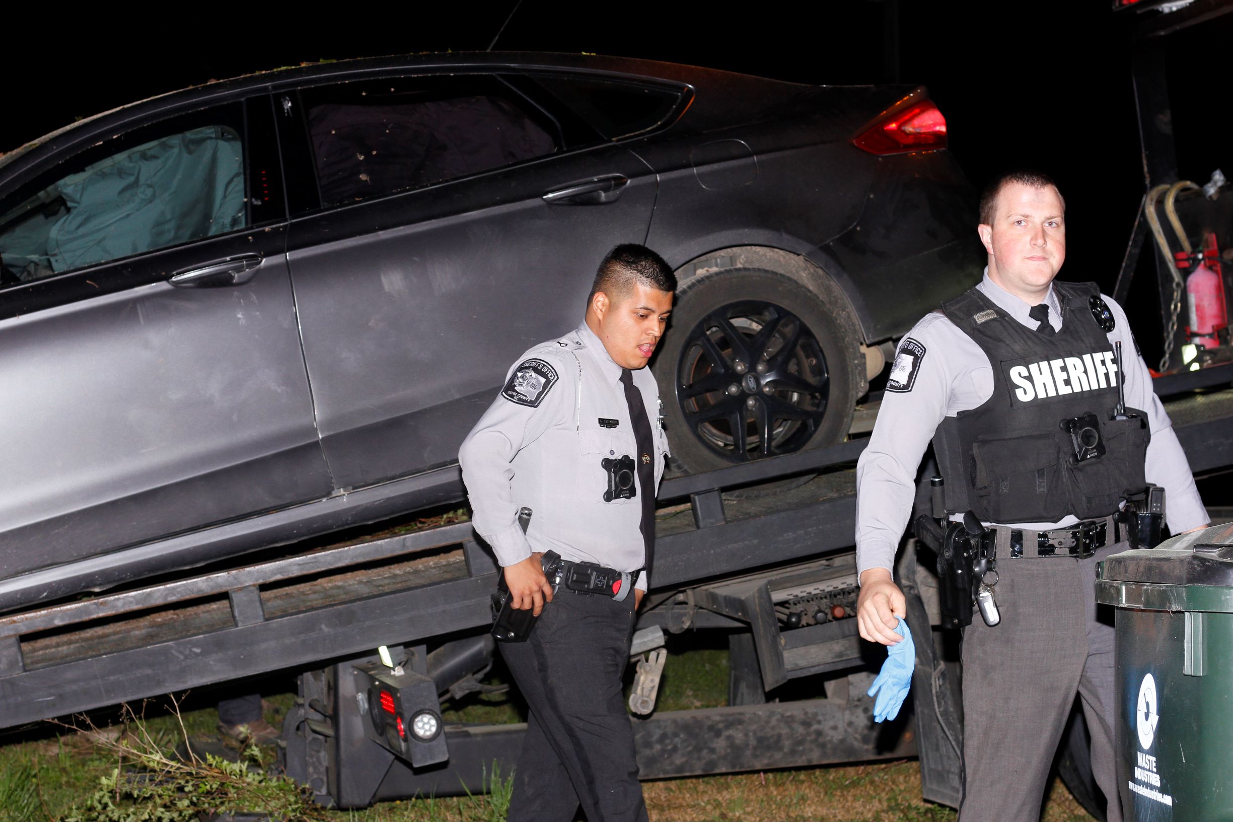 Car Crash Ends Brief Police Chase (PHOTOS)
