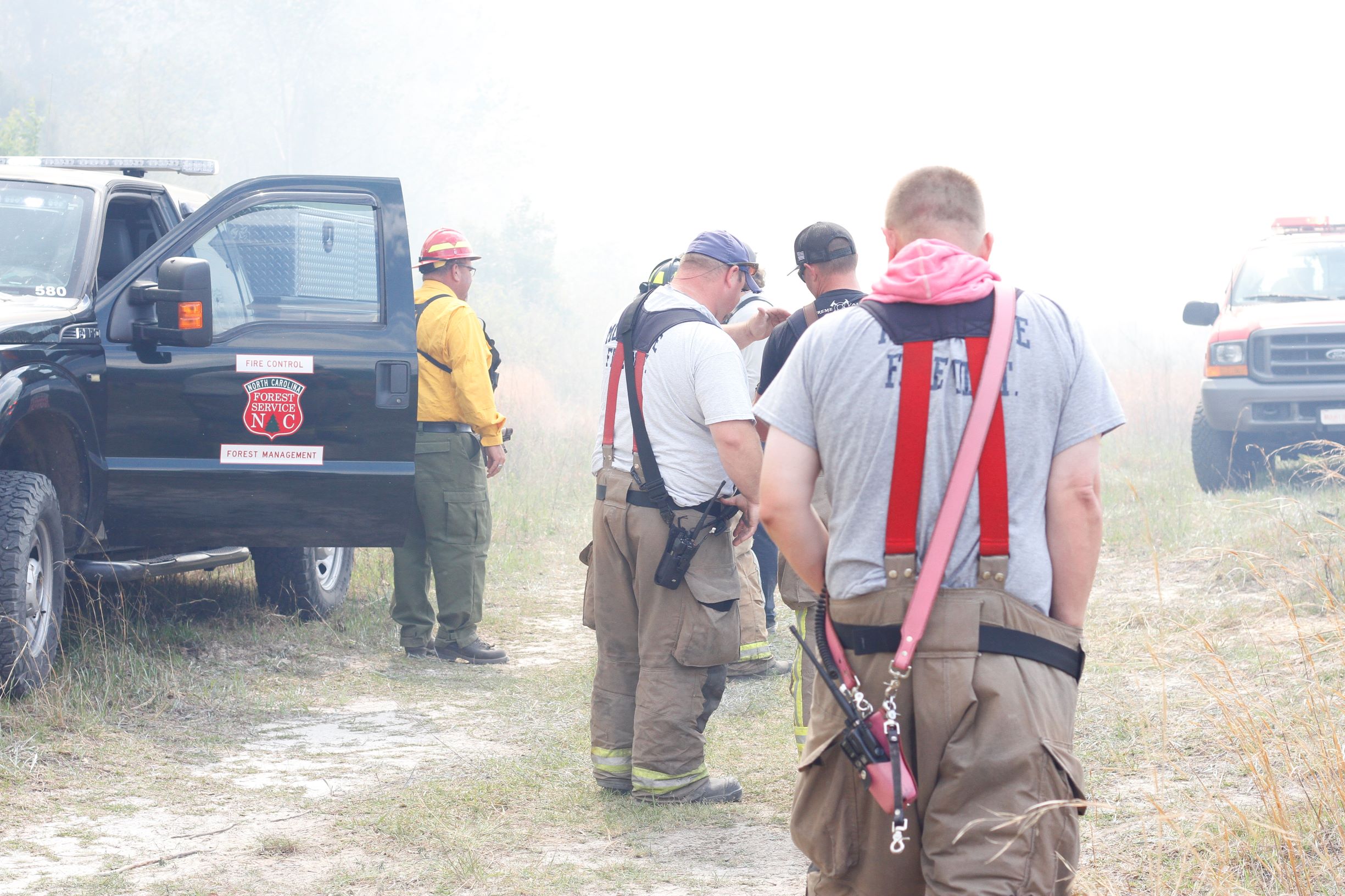 Firefighters Contain Blaze That Shut Down Highway (PHOTO GALLERY)