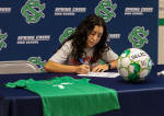 Spring Creek’s Reyes Signs With Louisburg’s Soccer Program