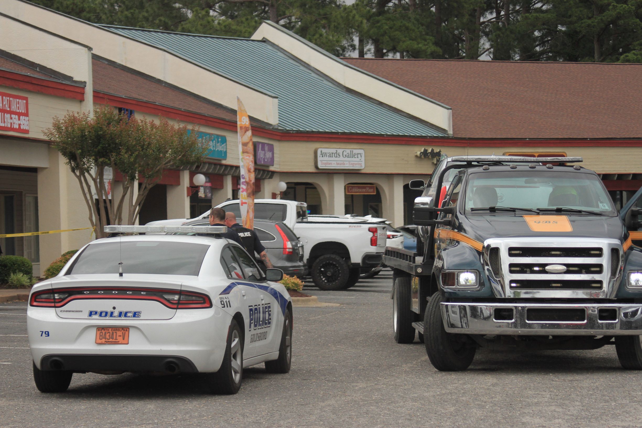 Vehicle Crashes Into Goldsboro Restaurant (PHOTOS)