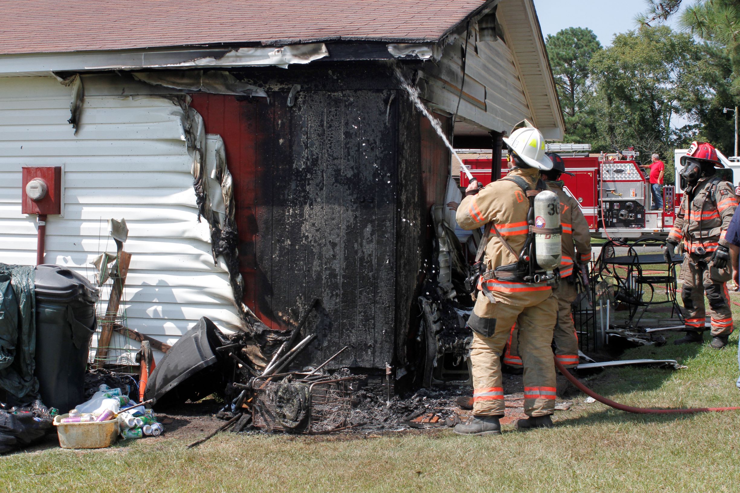 Dudley Structure Fire Sunday Afternoon