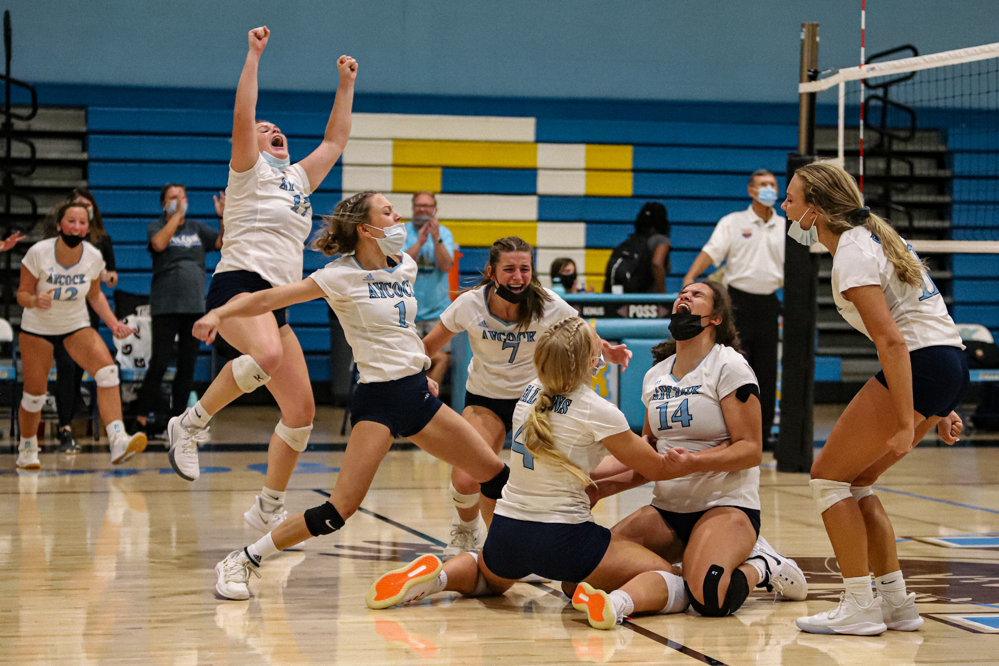 Volleyball: C.B. Aycock Wins Five-set Thriller Against Goldsboro (PHOTO GALLERY)