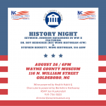 RSVP For History Night Lecture At The Wayne County Museum