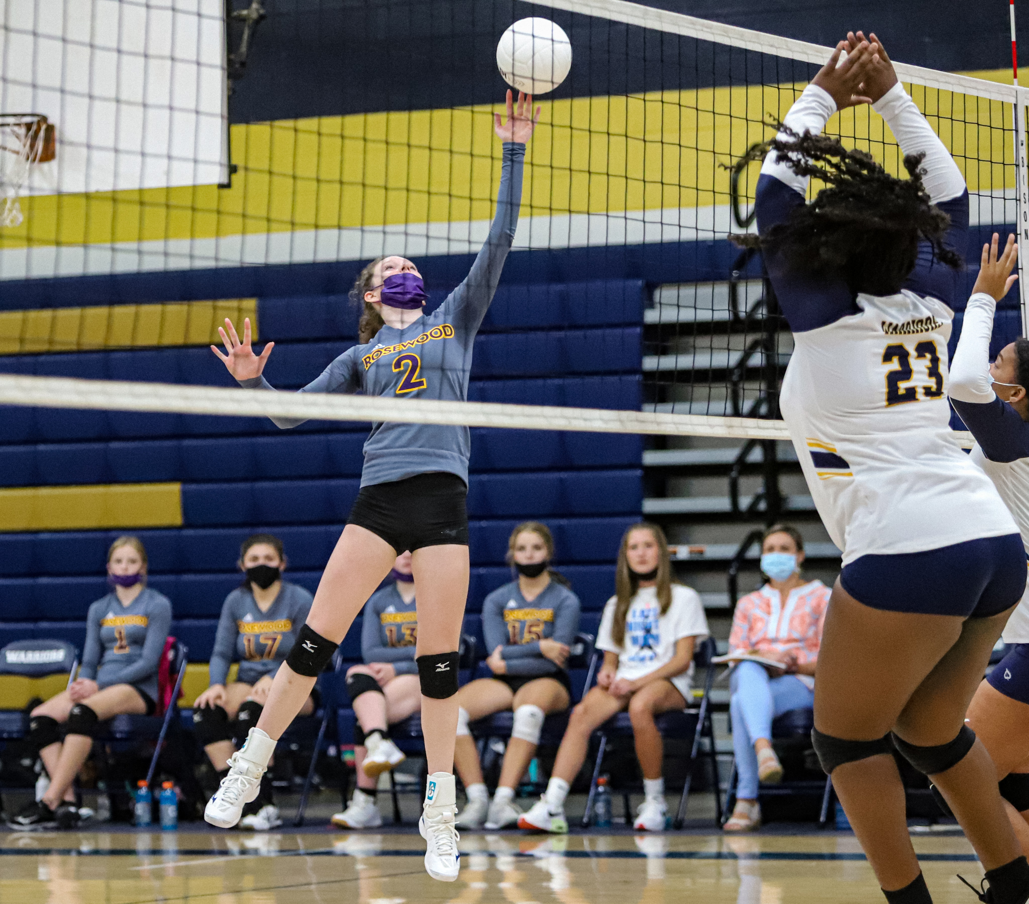 Volleyball: Rosewood Earns Four-set Win Over Eastern Wayne (PHOTO GALLERY)