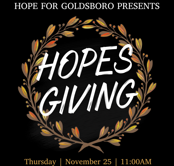 HOPESGIVING 2021: Food & Fellowship For All!