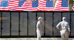 Vietnam Veterans Memorial Replica At WCC On Wednesday