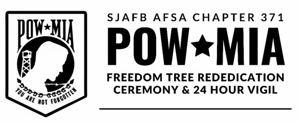 Freedom Tree Rededication To Mark Start Of 24-Hour POW/MIA Event