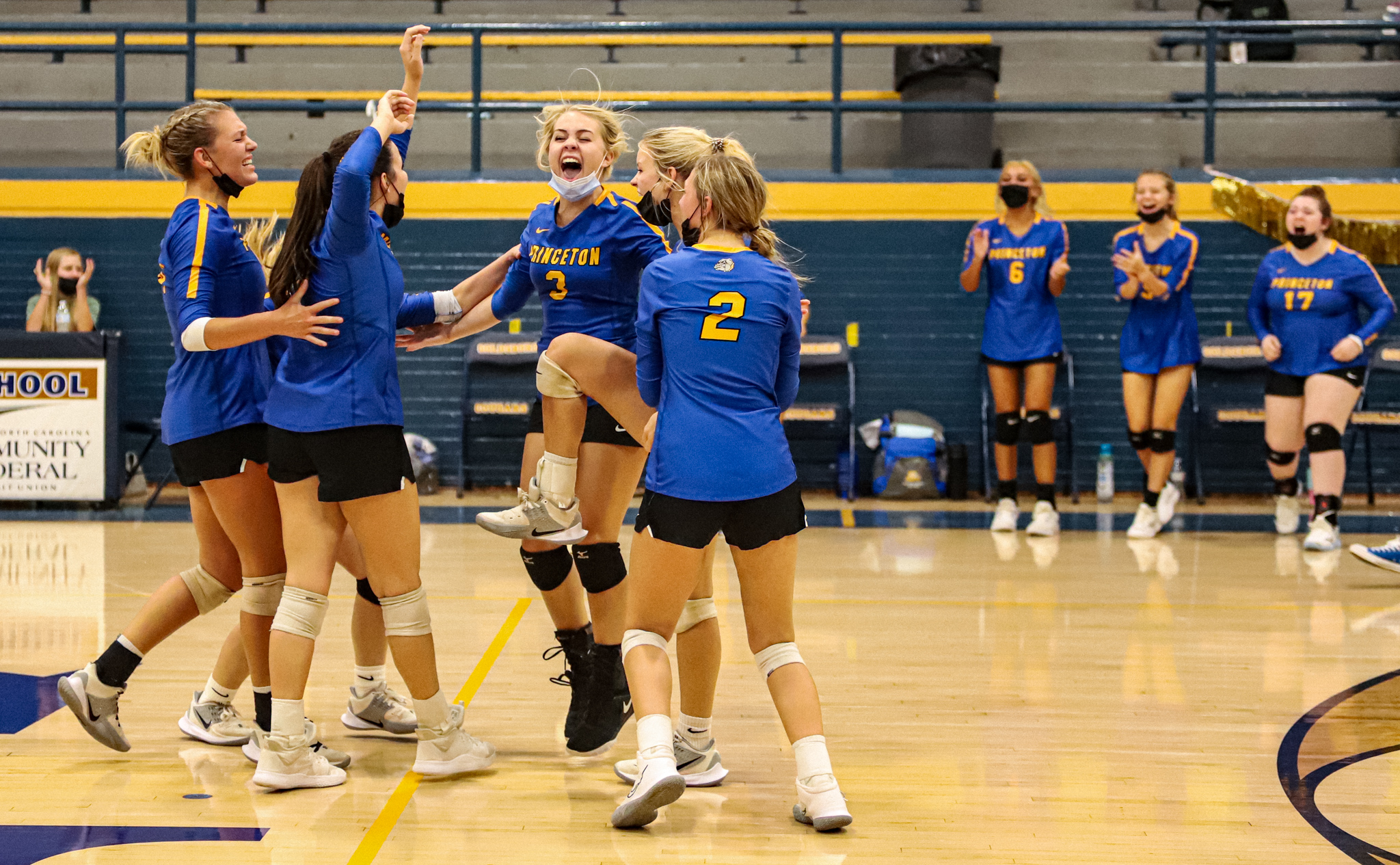 Volleyball: Princeton Turns Back Goldsboro (PHOTO GALLERY)