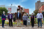 Downtown Fountain Turned Pink For Breast Cancer Awareness Month