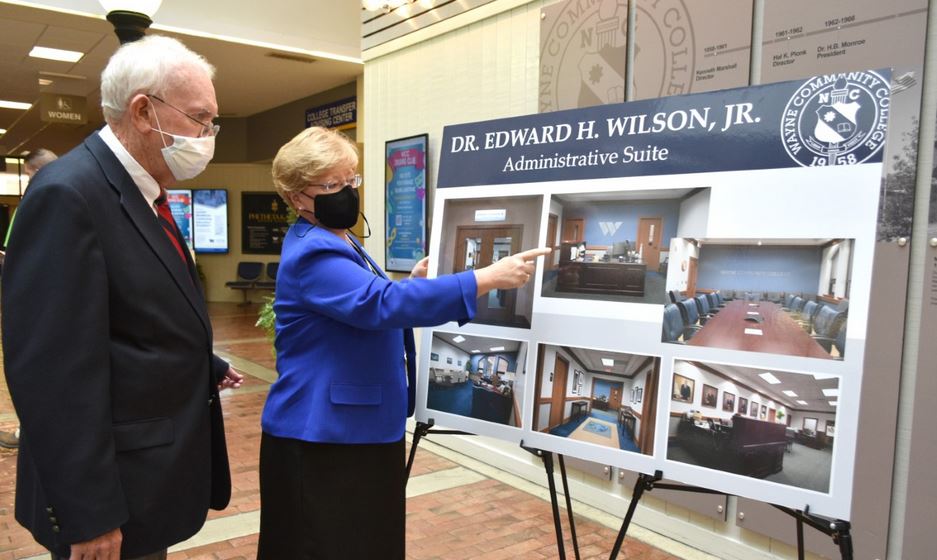 WCC’s Administrative Suite Named For Dr. Edward H. Wilson Jr.  (PHOTO GALLERY)