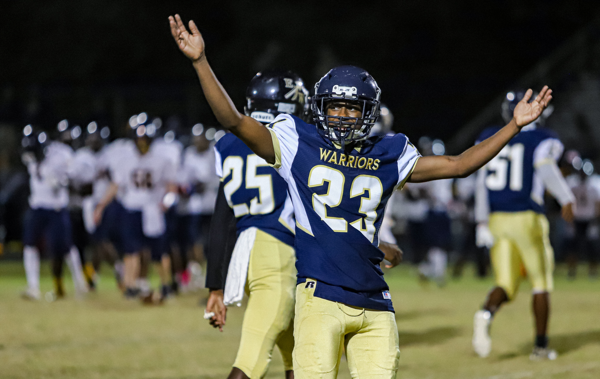 Football Eastern Wayne Wins Wayne County Classic Vs. Goldsboro (PHOTO