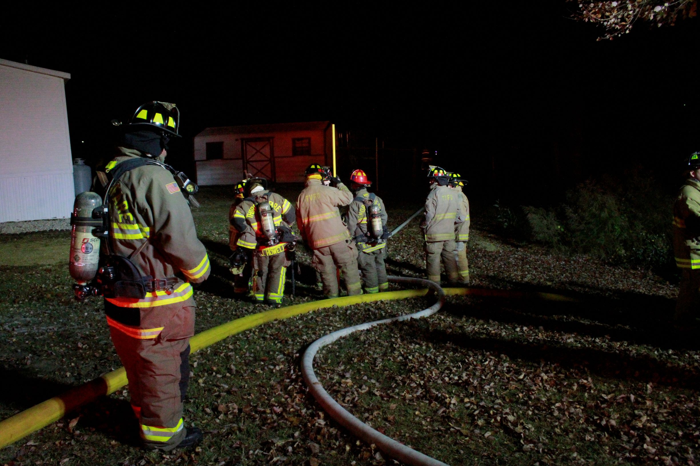 Structure Fire On Graystone Drive (PHOTO GALLERY)