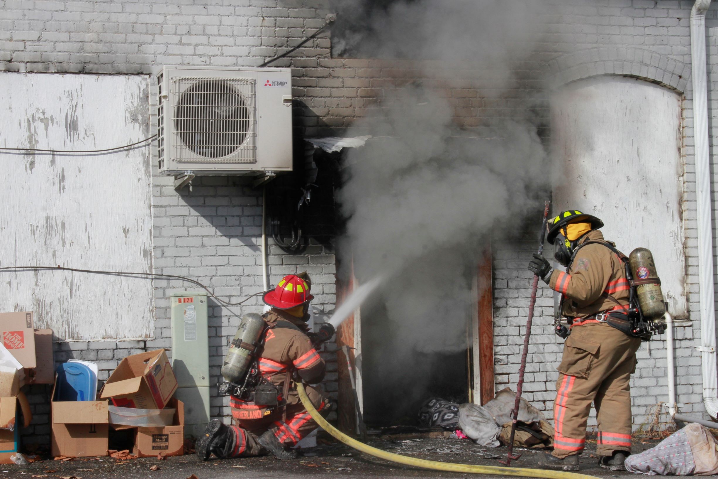 Fire Destroys Several Downtown Mount Olive Buildings (PHOTO GALLERY)