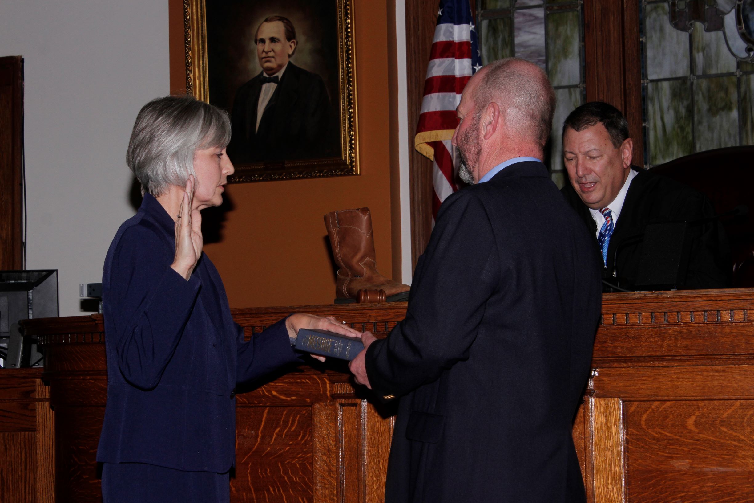New Judge Clerk Of Superior Court Sworn In To Office (PHOTOS