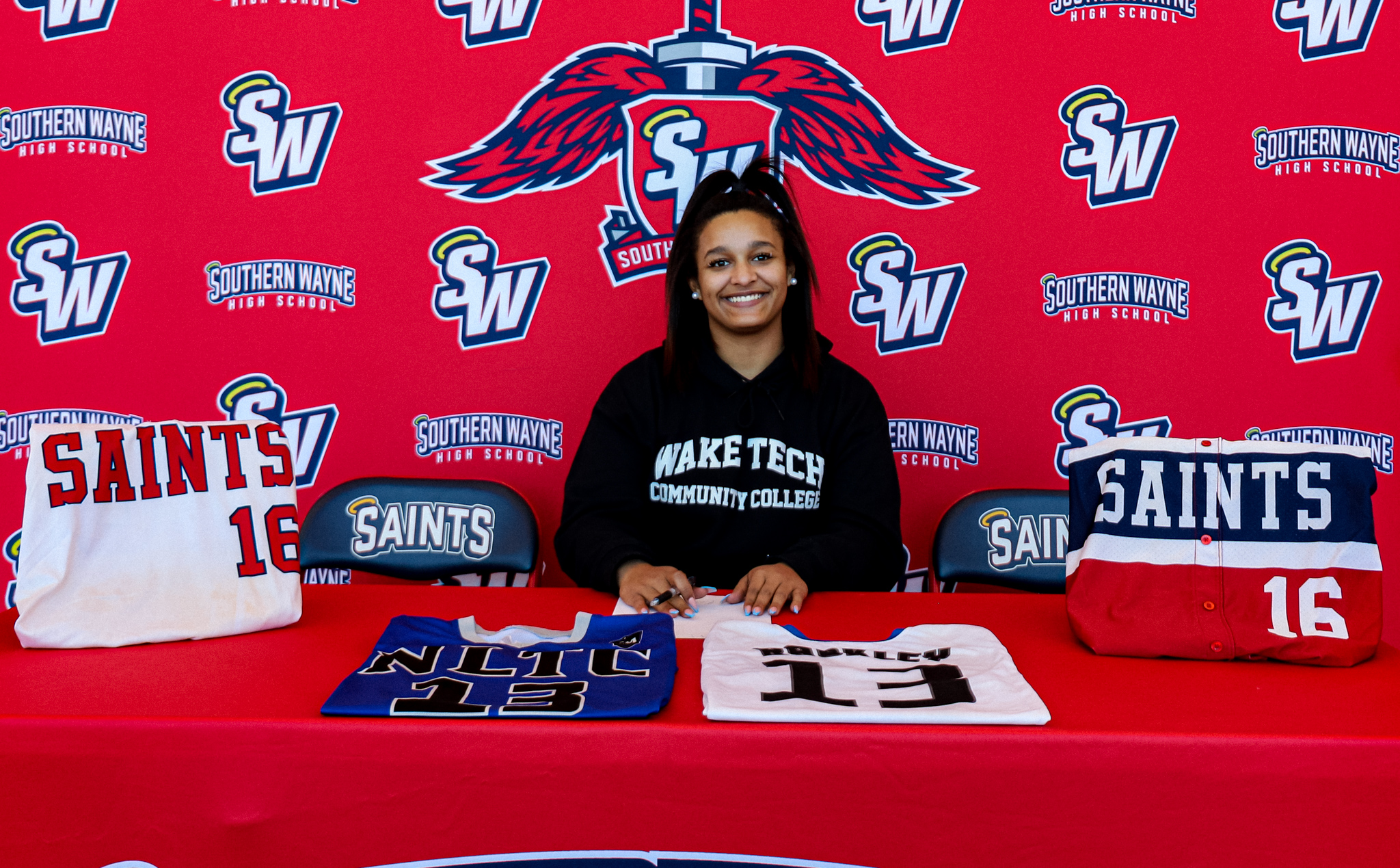 Southern Wayne’s Rackley Signs To Play Softball At Wake Tech