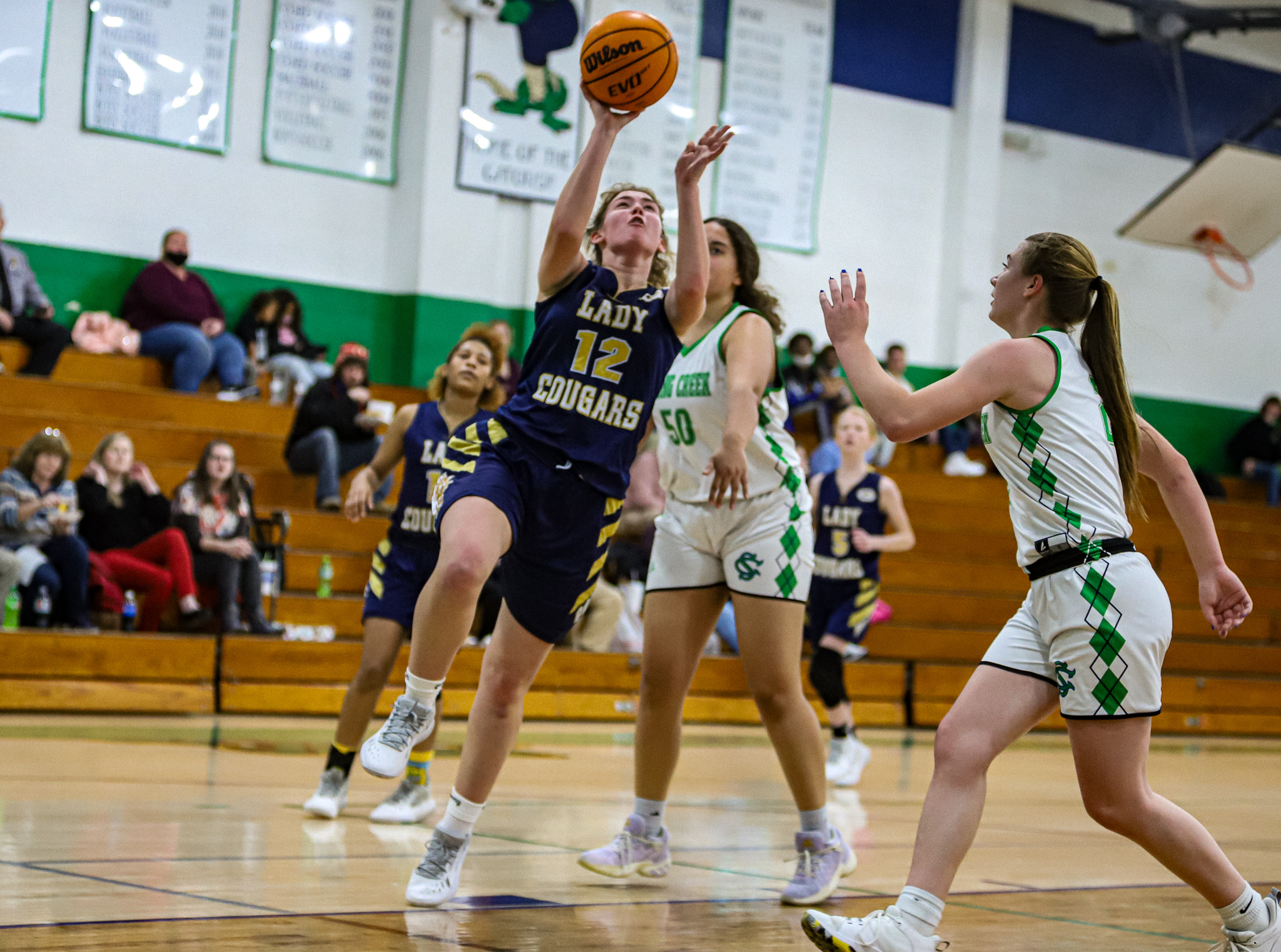 Girls Basketball: Goldsboro Gets Past Spring Creek (PHOTO GALLERY)