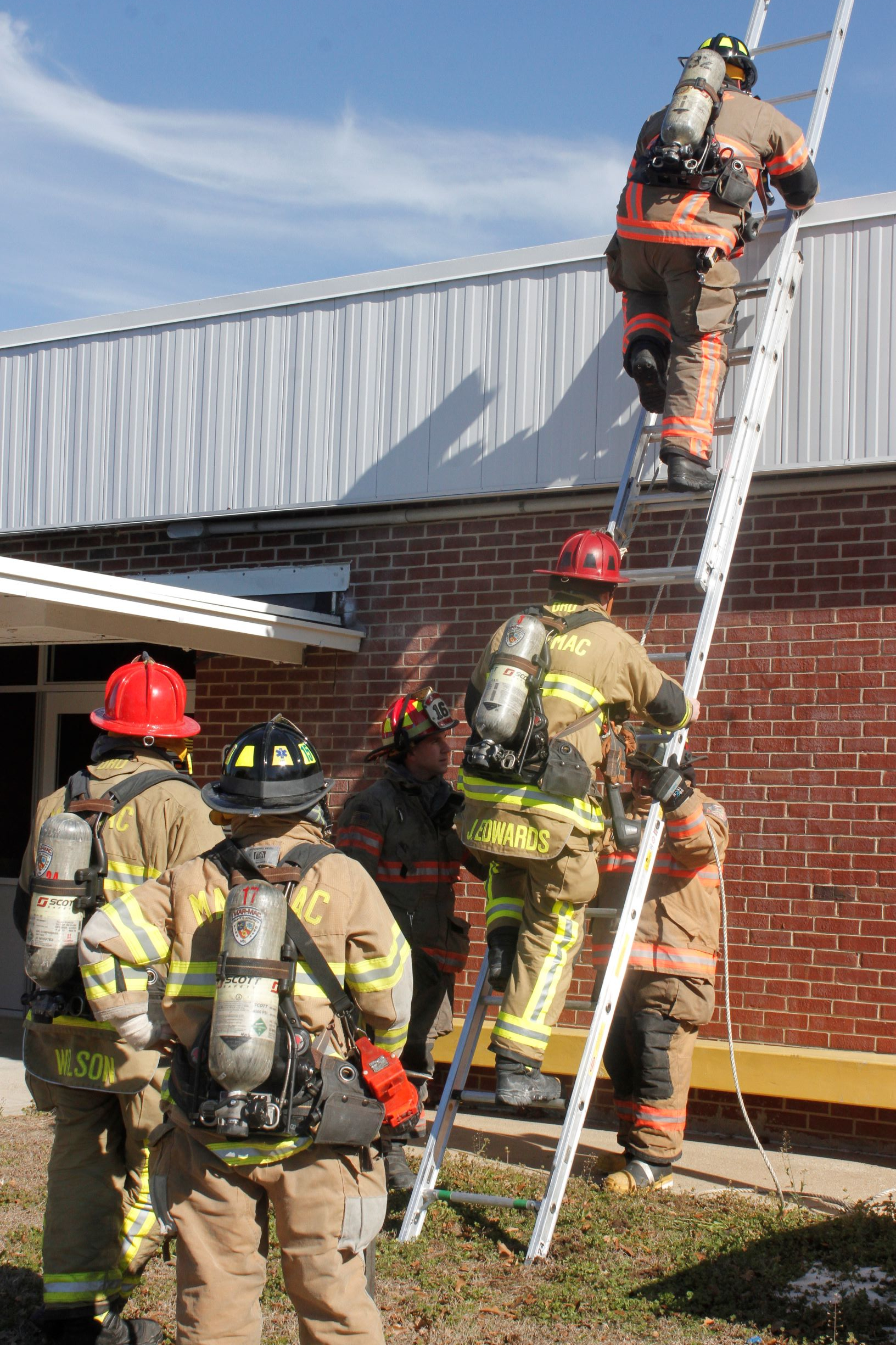 Firefighters Quickly Clear Smoke From Brogden Primary (PHOTO GALLERY)